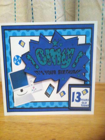 Omg It's Your Birthday -boy by Cheryl Wells