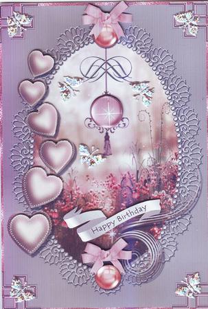 Wild Flowers Card Front Topper 3 by Chris Keys