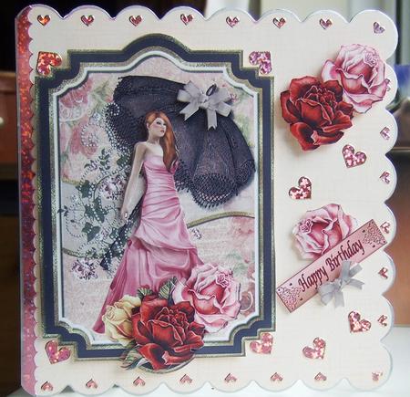 Whispers of Beauty Card Topper 2 by Chris Keys