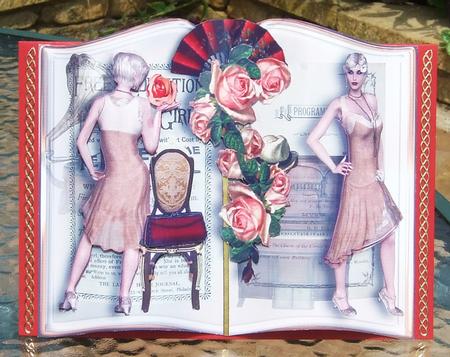 Lovely Book Card Ladies by Chris Keys