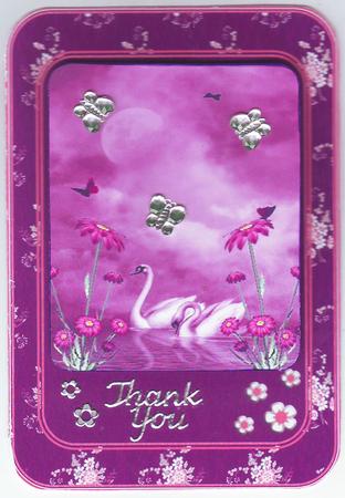 Pretty Flower Spray Insert by Chris Keys