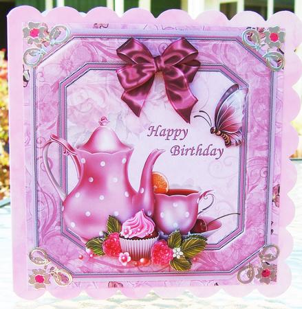 Tea and Cake Shaped Mini Kit by Chris Keys