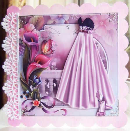 Evening Dress with Matching Shoes #1 Mini Kit by Chris Keys