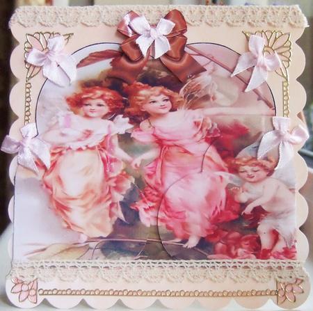 Dancing Faes Bookmark Card by Chris Keys