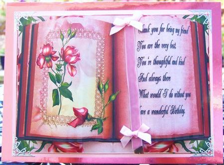 Pink Rose Bud Book by Chris Keys