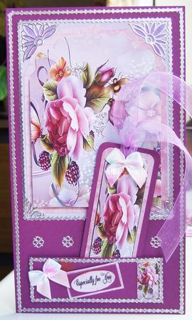 Rose and Fruit Shaped Card by Chris Keys