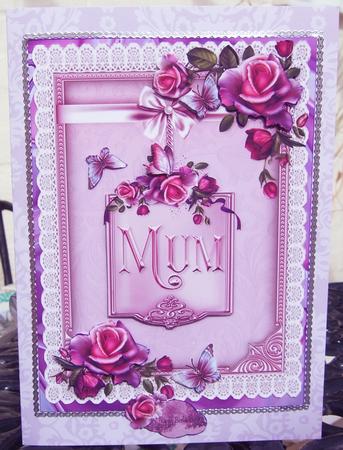 Roses for Mum Pink by Chris Keys