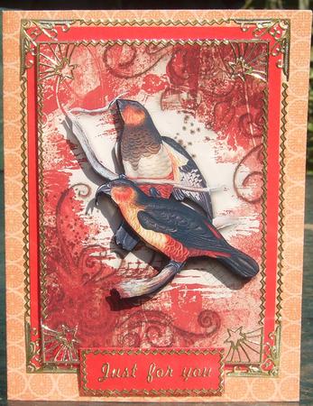 Vintage Birds 4, Tropical Birds 2 by Chris Keys