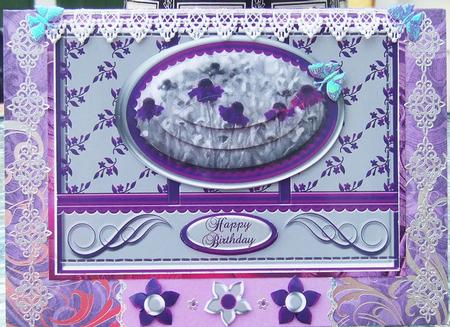 A Touch of Floral Colour - Purple by Chris Keys