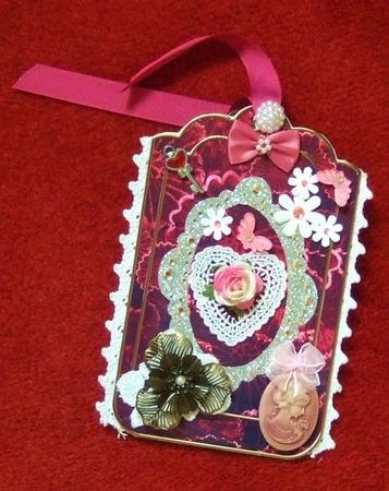 Dred Tea Rose Tag Embellishment Sheet Featured Gallery Photo