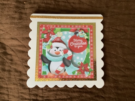 Christmas Penguin mini kit by Chris Lawlor