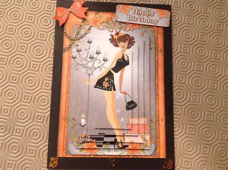 Fashionista! in Black and Orange Pyramid Mini Kit by Chris Lawlor