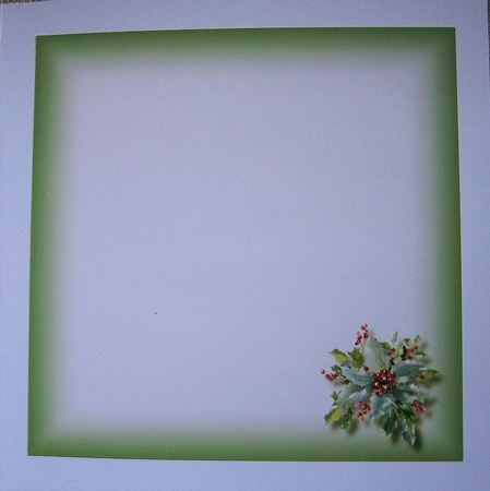 Gorgeous Watercolour Holly by Christine Smart