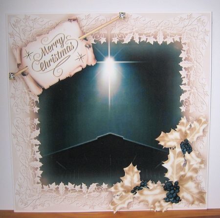 Nativity White - Stable by Christine Smart