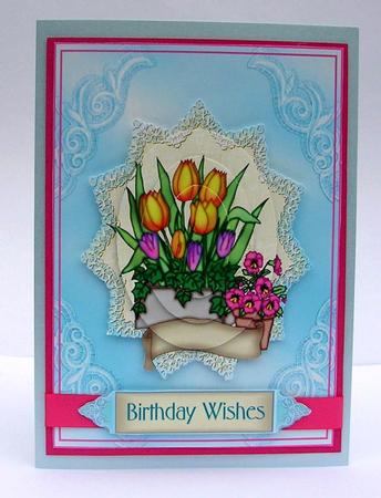 Spring Window Box by Christine Smart