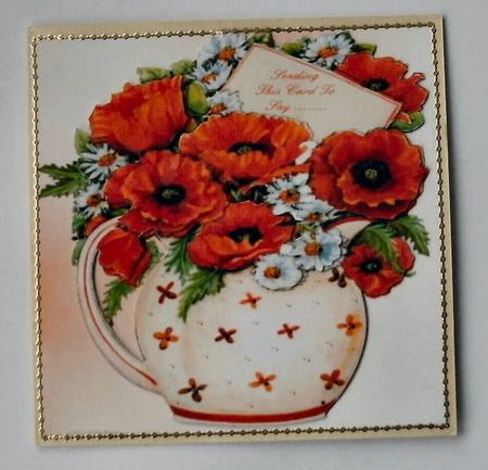 Poppies in a Jug Step by Step by Christine Smart