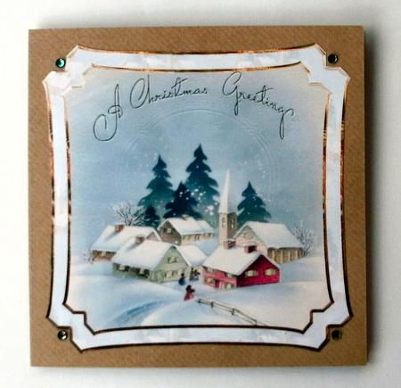 Christmas Village in the Hills by Christine Smart