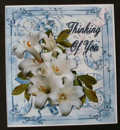 White Lilies by Christine Smart