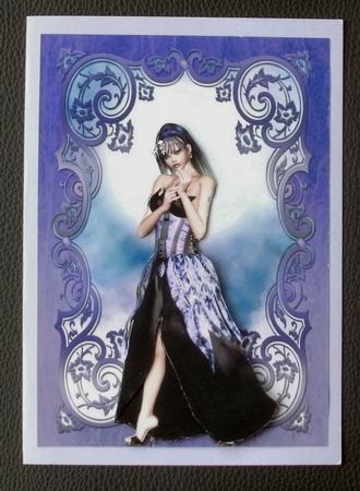 Purple Moonlit Fantasy by Christine Smart