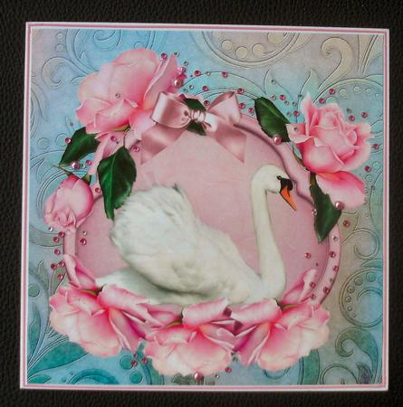Swan and Roses Toppers by Christine Smart