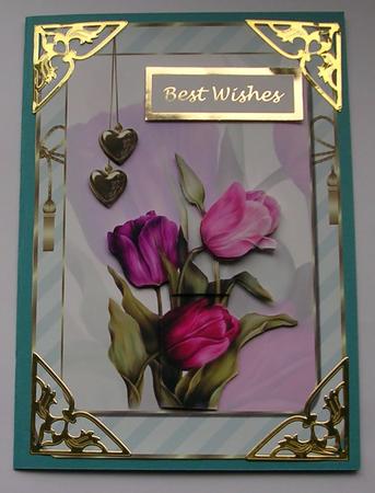 Breath of Spring Card Topper by Christine Smart