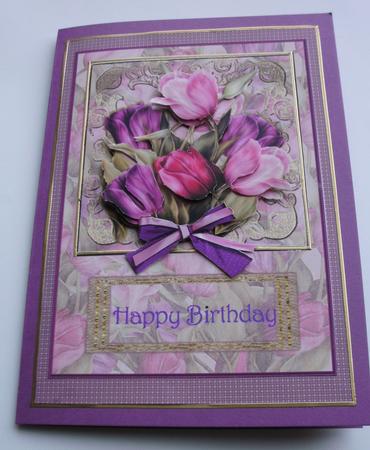 A4 'weave' Pattern in Purple by Christine Smart