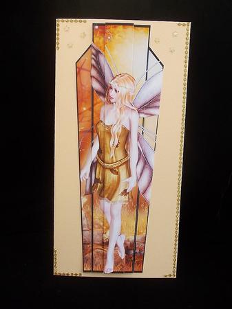 Art Deco Large Dl - Autumn Fairy by Chris Stow