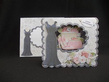 Dress for Success Scalloped Tent Card Kit by Chris Stow