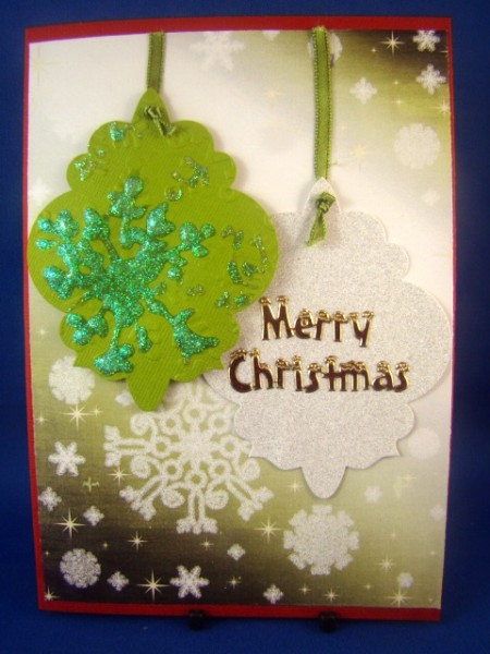 Fluffy Snowflakes & Stars Background 4 by Chris Williams