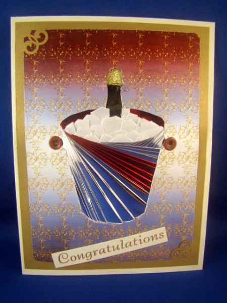 Gold Overlay Paper 5 by Chris Williams