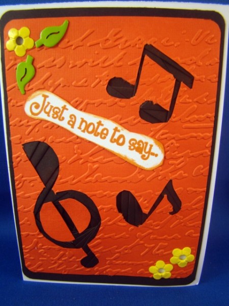 Musical Notes and Treble Clef by Chris Williams