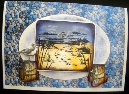 Blue Gravel Insert by Chris Williams