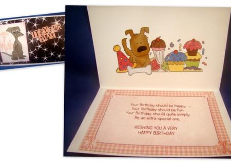 Little Doggies Birthday, Insert by Chris Williams