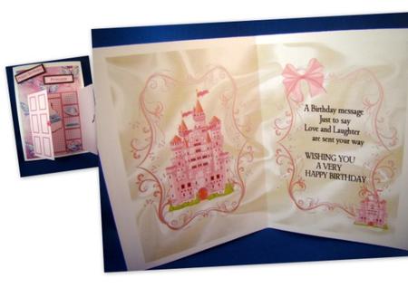 Pink Castle Insert with Verse for A5 by Chris Williams