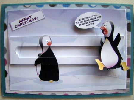 Penguin Biscuits! Penny Slider. by Chris Williams
