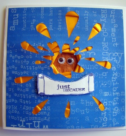 Sunny Wishes Iris Folding Pattern by Chris Williams