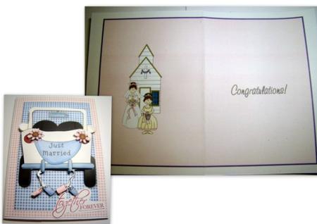 Bride & Bridesmaid Wedding Insert by Chris Williams