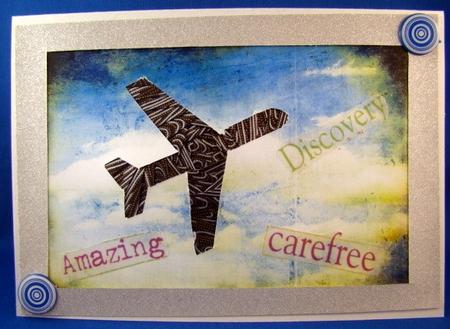 Vintage Clouds and Sky Backing Paper by Chris Williams