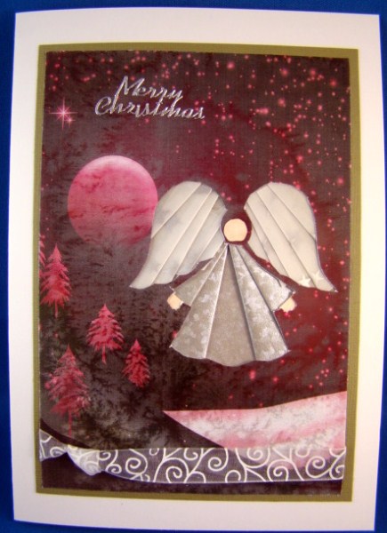 Watercolour Moon Background 3 by Chris Williams