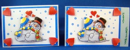 Mr & Mrs Snowman (boyfriend) by Chris Williams
