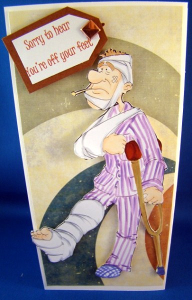 Get Well Dude Digi Stamp. by Chris Williams