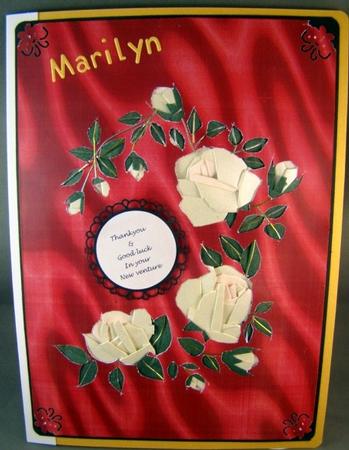 Sumptuous Satin Backing Paper - Maroon by Chris Williams
