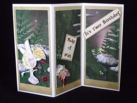 The Fairy Realm A4 Backing Paper #1 by Chris Williams