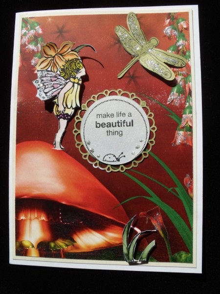 The Fairy Realm A4 Backing Paper #2 by Chris Williams