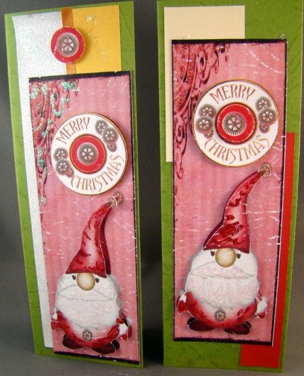 Cute Steampunk Merry Christmas Santa by Chris Williams