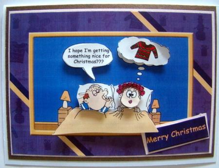 Hubby's Christmas Present!! (purple) - A5 by Chris Williams