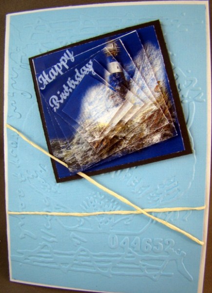 Birthday Lighthouse Twisted Pyramid by Chris Williams