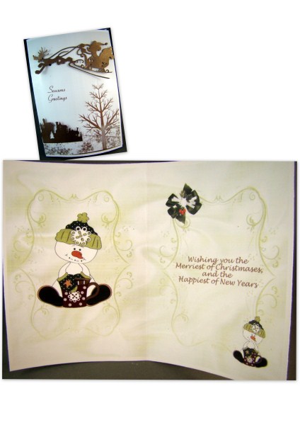 Little Frosty the Snowman A5 Insert by Chris Williams
