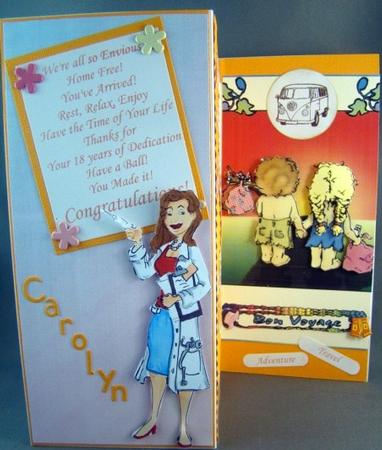 Get Well Soon Doctor Lady Digi Stamp. by Chris Williams