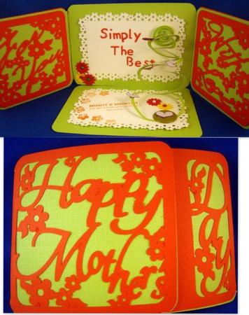 Gatefold Spring Down Card - Mother's Day / / by Chris Williams